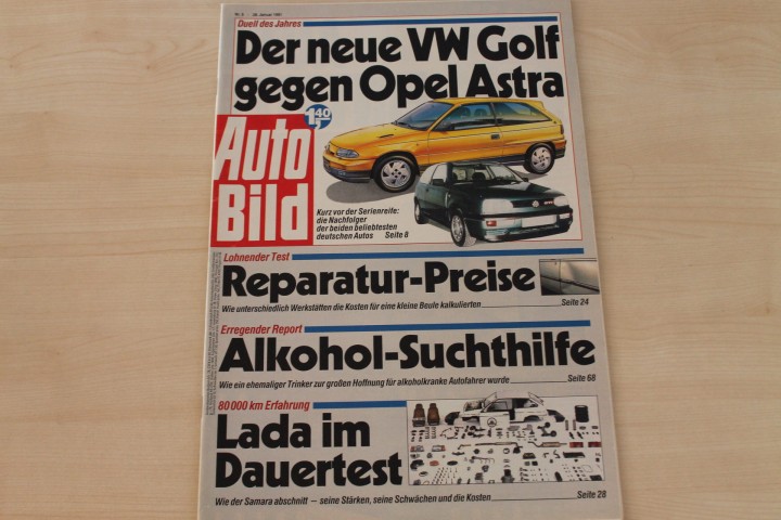Deckblatt Auto Bild (05/1991)
